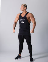 LÝFT Flag Athletic Fit Tanktop - Black