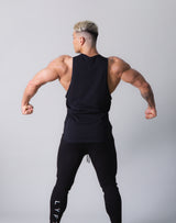 LÝFT Flag Athletic Fit Tanktop - Black