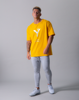 LÝFT Y Logo Big T-Shirt - Yellow