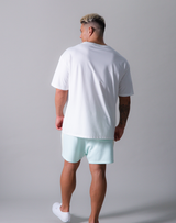 LÝFT Y Logo Big T-Shirt - White