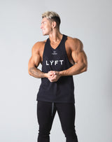Round Separate Training Tanktop - Black