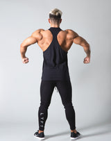 Round Separate Training Tanktop - Black