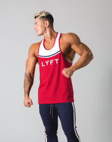Round Separate Training Tanktop - Red