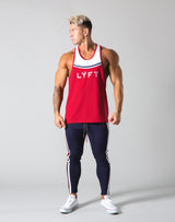 Round Separate Training Tanktop - Red