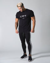 LÝFT Logo Standard T-Shirt - Black