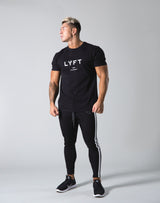 LÝFT Logo Standard T-Shirt - Black