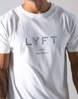 LÝFT Logo Standard T-Shirt - White