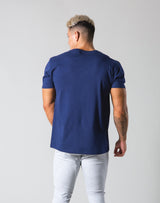 LÝFT Logo Standard T-Shirt - Navy