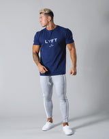 LÝFT Logo Standard T-Shirt - Navy