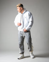 Script Logo Pullover Hoodie - White