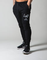 Script Logo Sweat Pants - Black