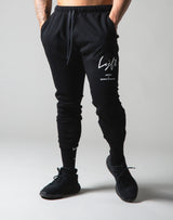 Script Logo Sweat Pants - Black