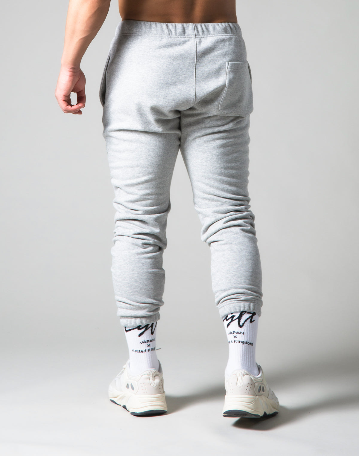 Script Logo Sweat Pants - Grey