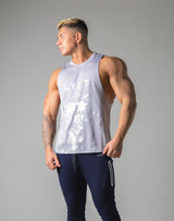 Silver Lion Mesh Tanktop - Grey