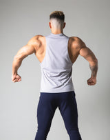 Silver Lion Mesh Tanktop - Grey