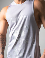 Silver Lion Mesh Tanktop - Grey
