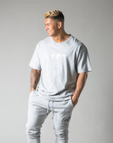 LÝFT Logo Big T-Shirt - Grey