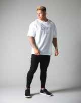 LÝFT Logo Big T-Shirt - White