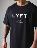 LÝFT Logo Big T-Shirt - Black