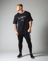 LÝFT Logo Big T-Shirt - Black