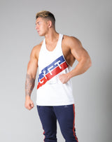 Stripe Training Tanktop v2 - White