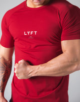 Slim Fit Raglan T-Shirt - Red