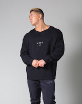Silver Flag Long Sleeve T-Shirt - Black