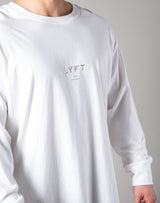 Silver Flag Long Sleeve T-Shirt - White
