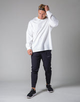 Silver Flag Long Sleeve T-Shirt - White