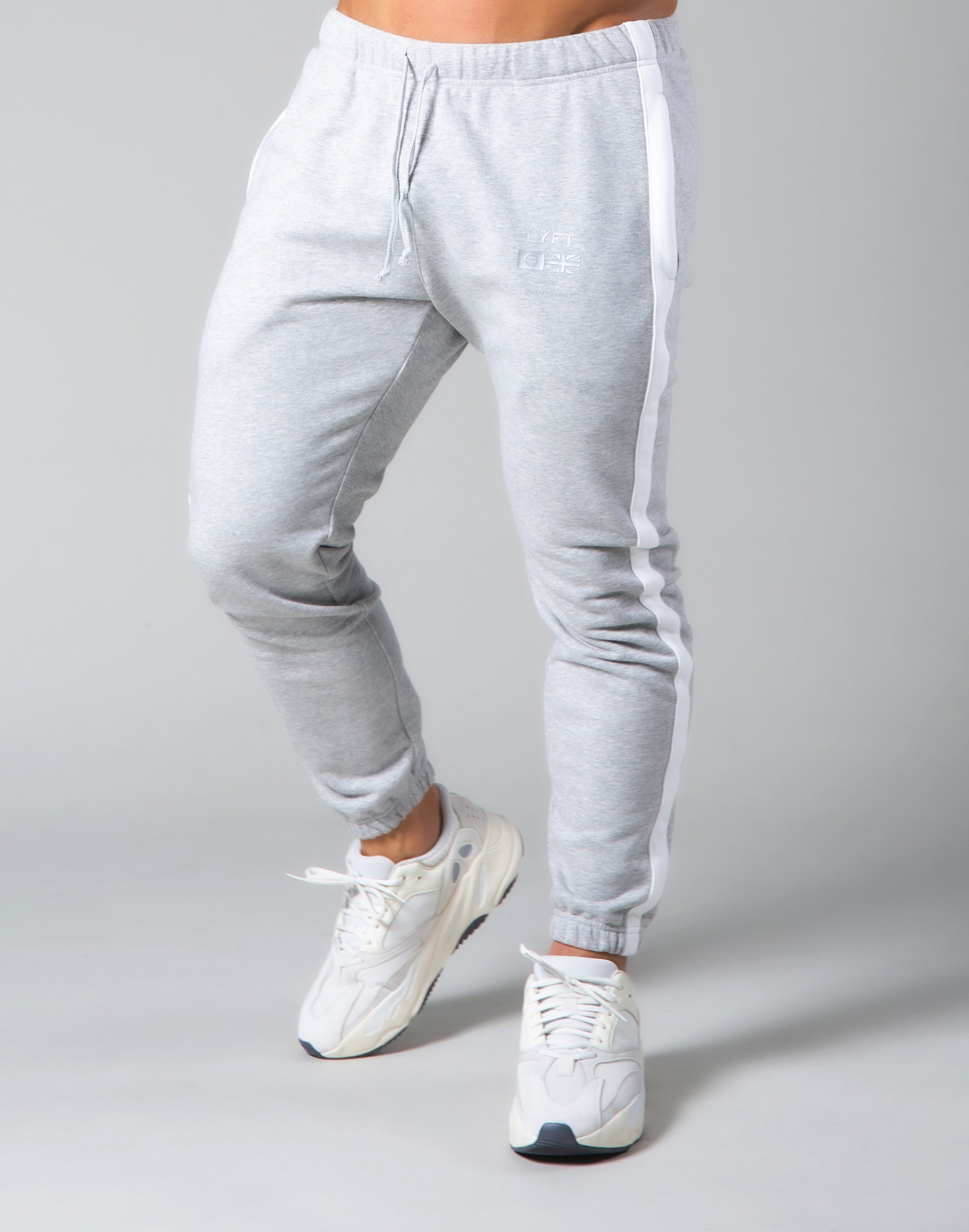 その他 LYFT ONE LINE LONG PANTS - GREY One Line Sweat Pants - Grey – LÝFT