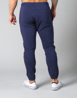 One Line Sweat Pants - Navy