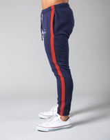 One Line Sweat Pants - Navy