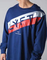 Stripe Long Sleeve T-Shirt - Navy