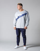 Stripe Long Sleeve T-Shirt - Grey