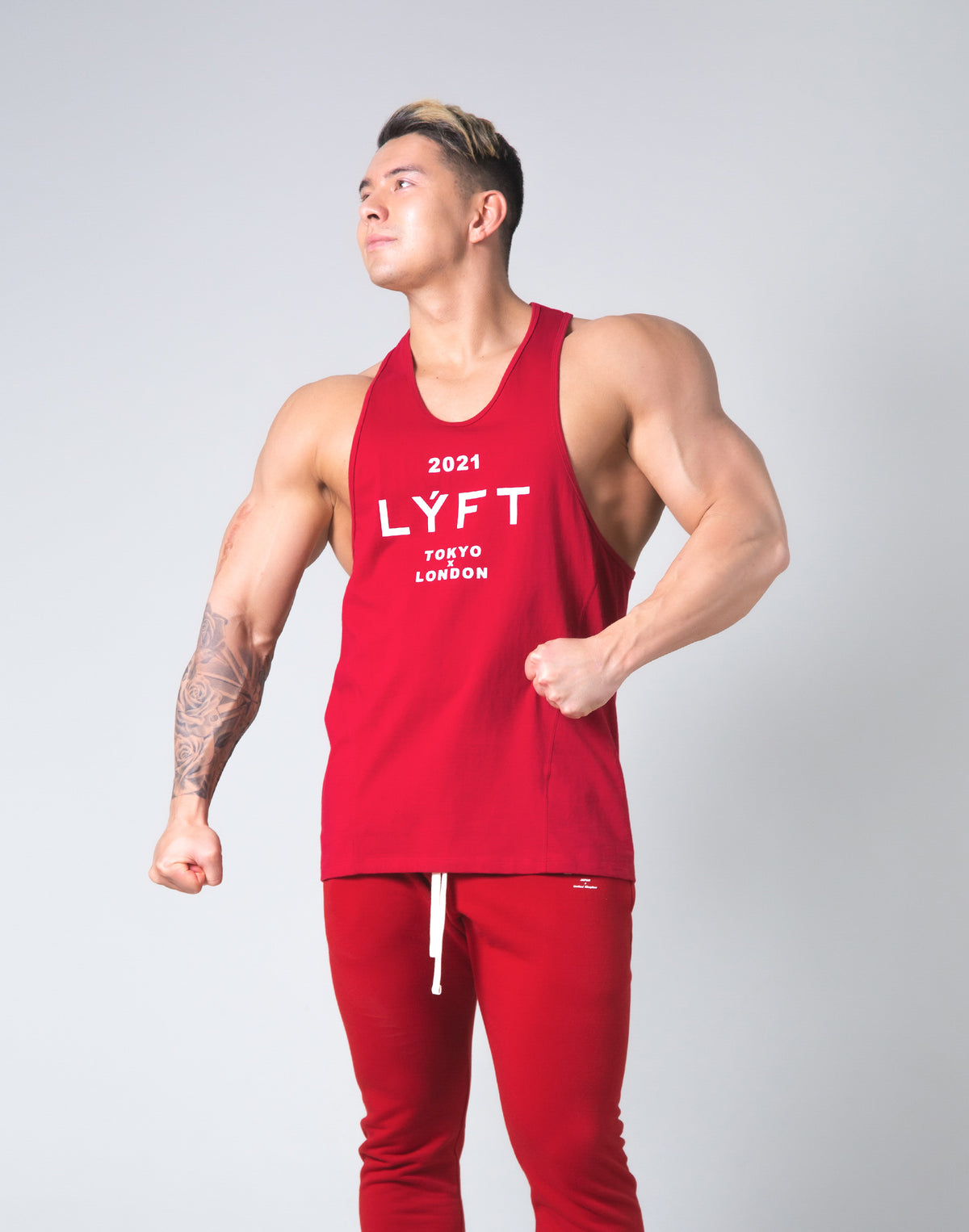 2021 Limited Logo Training Tanktop - Red