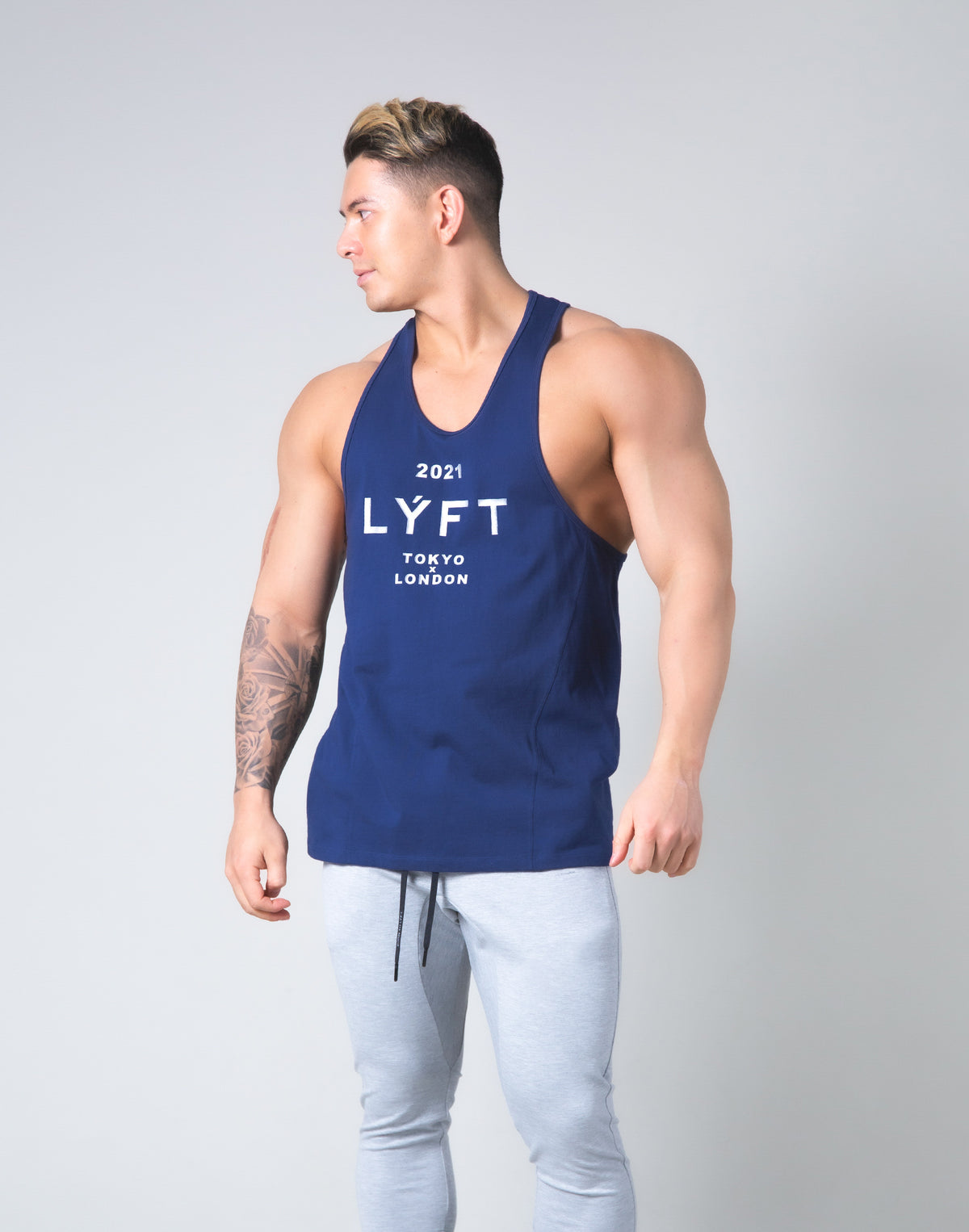 2021 Limited Logo Training Tanktop - Navy