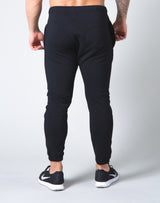2way Stretch Warm Sweat Pants - Black