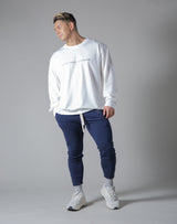 LÝS Message Print Long Sleeve T-Shirt - White