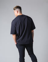 Big Y Logo Big T-Sirt "Wide Body" - Black