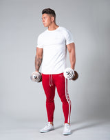 Slim Fit 2 Line T-Shirt - White