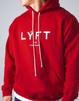 <transcy>Symbolic Emblem Pullover Hoodie --Red</transcy>