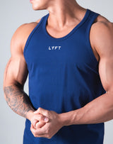 Rear Patch Piping Tanktop - Navy