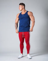 Rear Patch Piping Tanktop - Navy