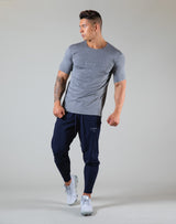 <transcy>Seamless Slimfit T-Shirt --Grey</transcy>