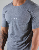 <transcy>Seamless Slimfit T-Shirt --Grey</transcy>