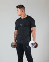 Seamless Slimfit T-Shirt - Black