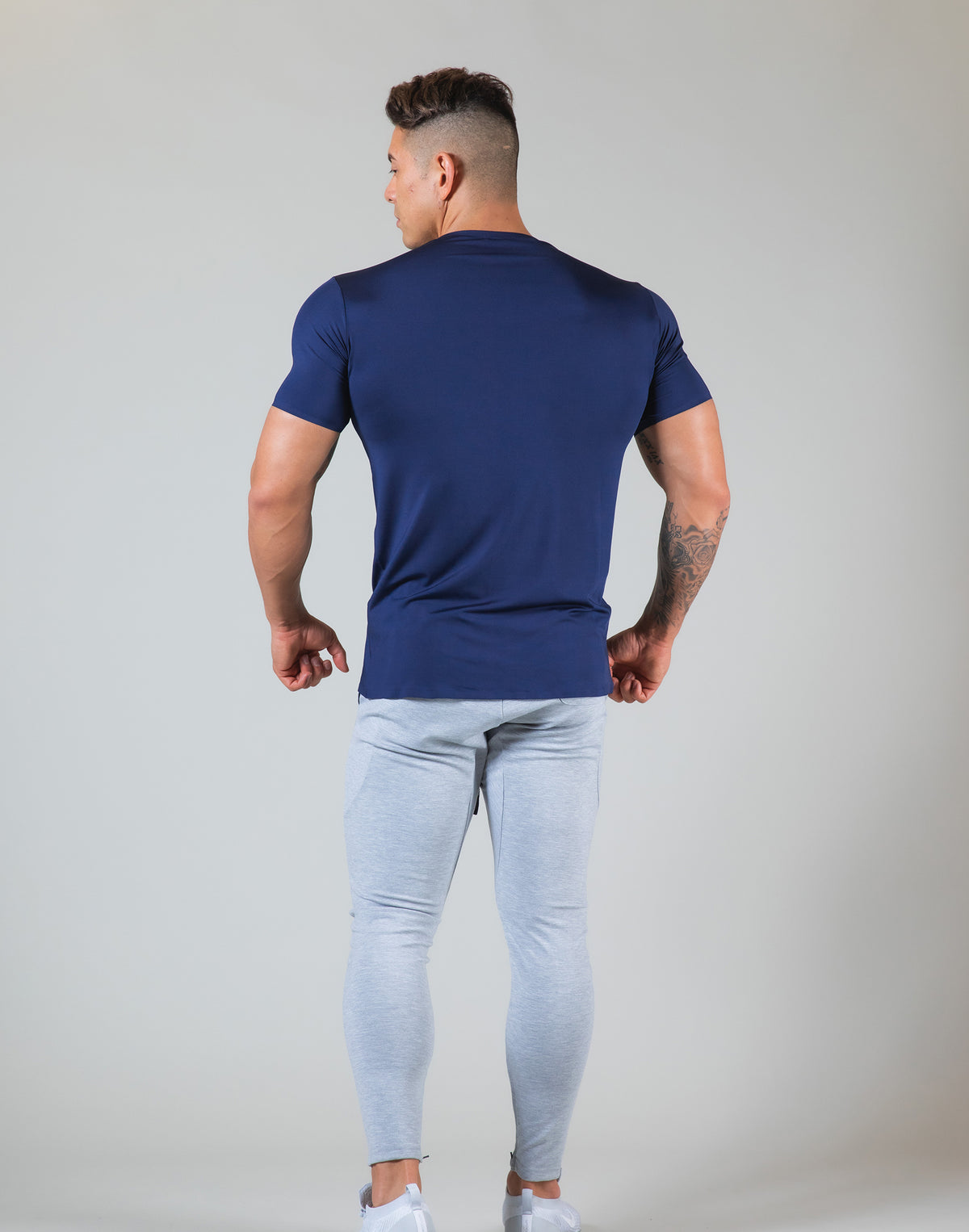 Seamless Slimfit T-Shirt - Navy