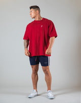 Born To LYFT Back Print Big T-Shirt "Wide Body" - Red
