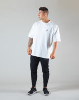 Born To LYFT Back Print Big T-Shirt "Wide Body" - White