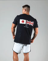 LÝFT Flag Standard T-Shirt - Black